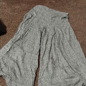 Petal & Pup Black and White Patterned Pants